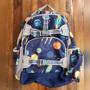 Pottery Barn Kids Backpack: Mackenzie Navy Solar System Glow-in-the-Dark (Small)